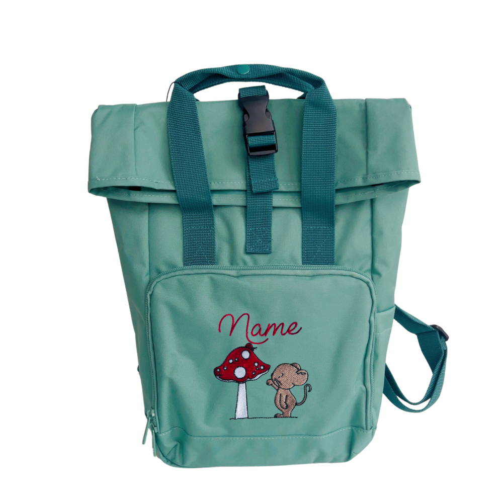 Rucksack "Maus mit Pilz“