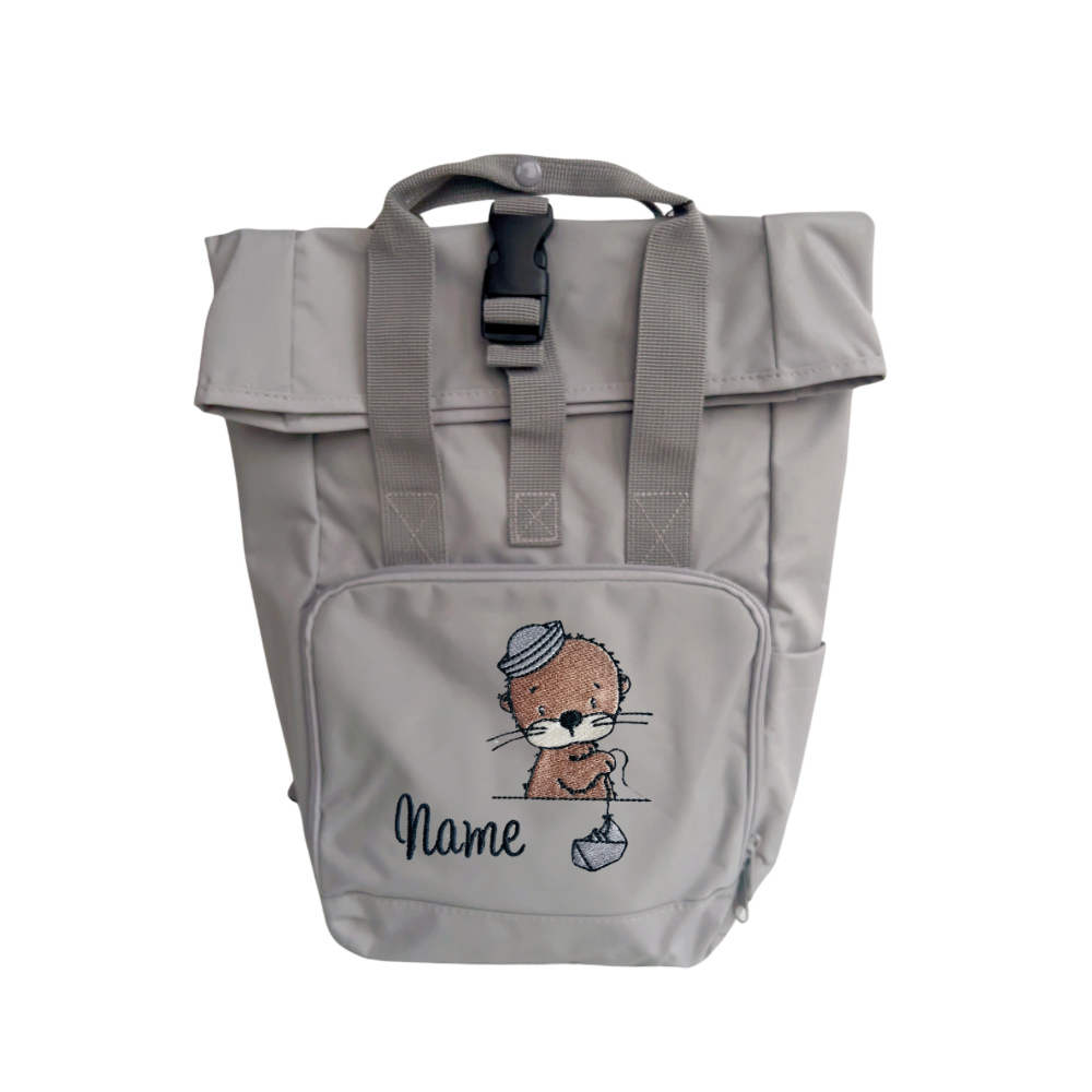 Rucksack "Otter mit Boot“