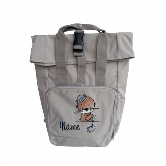 Rucksack "Otter mit Boot“